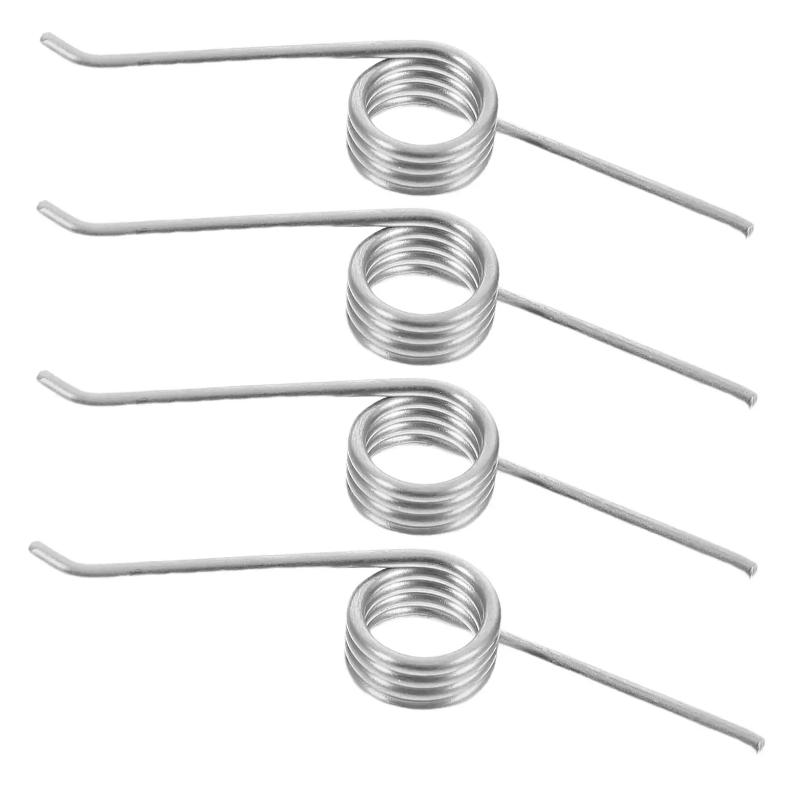 

4 Pcs Trash Can Accessories Stainless Steel Replacement Parts Handpress Footpedal Cans Storage Springs Garden Waste Bin