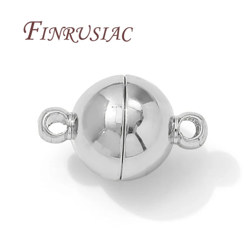 10 mm 18 Karat vergoldete Messing-Magnetverschlüsse für Armbänder, Schmuckverschlüsse, Verbinder, Halskettenverschluss, DIY-Schmuckherstellungszubehör – Detail 19