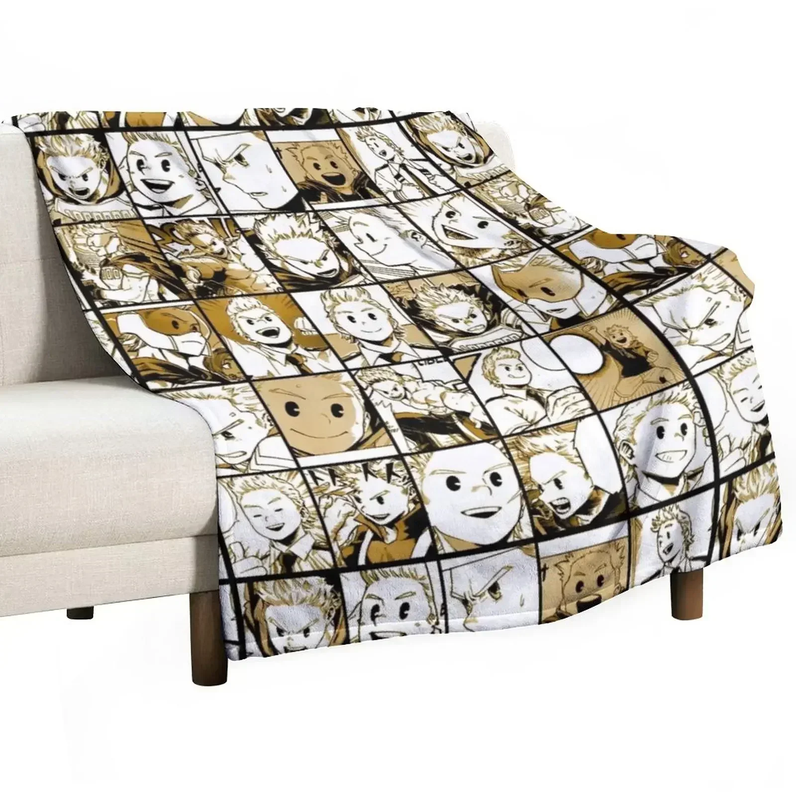 

Mirio Togata Collage color version Throw Blanket Decorative Sofas Summer Luxury Throw Blankets