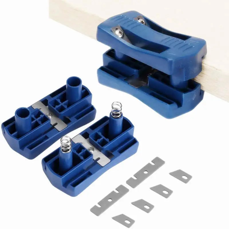 

Edge Banding Trimmer Woodworking Hand Planer Manual Edge Trimming Tool Plastic Head Cutter for Wood Furniture Repair Tool