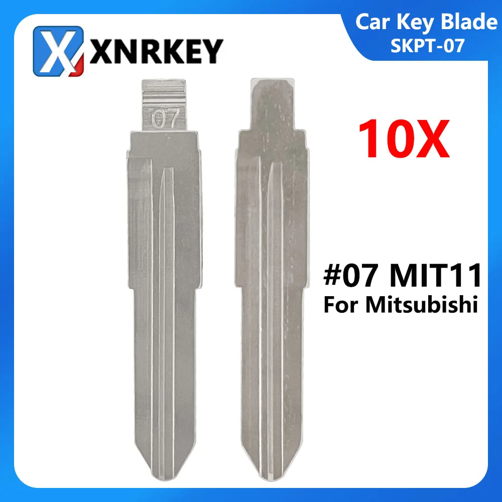 

10pcs 07# MIT11 Metal Uncut Blank Flip Remote car accesssories Key Blade For Mitsubishi /Suzuki /for Changan Star /Nanjing Fiat