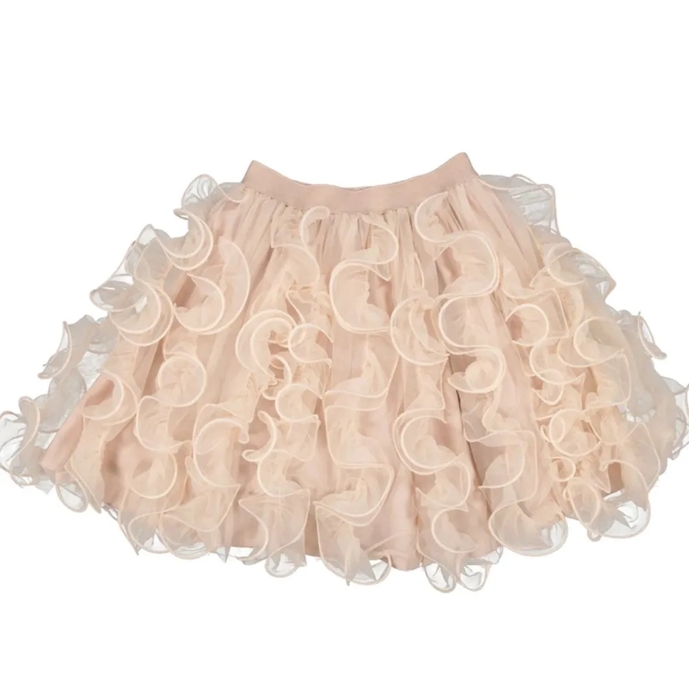 Children's skirt Tutu blinded edge half skirt  jupon enfant fille юбка пушистая