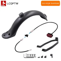 For xiaomi M365 M365 Pro Scooter Fenders Wings brake light Rear Mud Guard Support Protection Plastic Parts Screws Rubber Stopper
