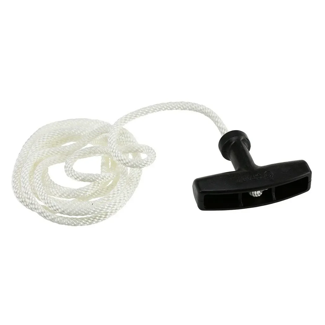 Cord Line/Rope Replacement Starter Pull Handle and Cord Line for Lawnmower Engines Easy Installation High Quality