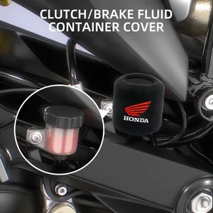 Halbbremsbehälter Vorderflüssigkeit für Motorrad mit 3D -Logo mit Honda CRF CB CRM CRM CBR CBR 125 250 300 350 11 Hauptverkäufe CRM 250 AR - №6