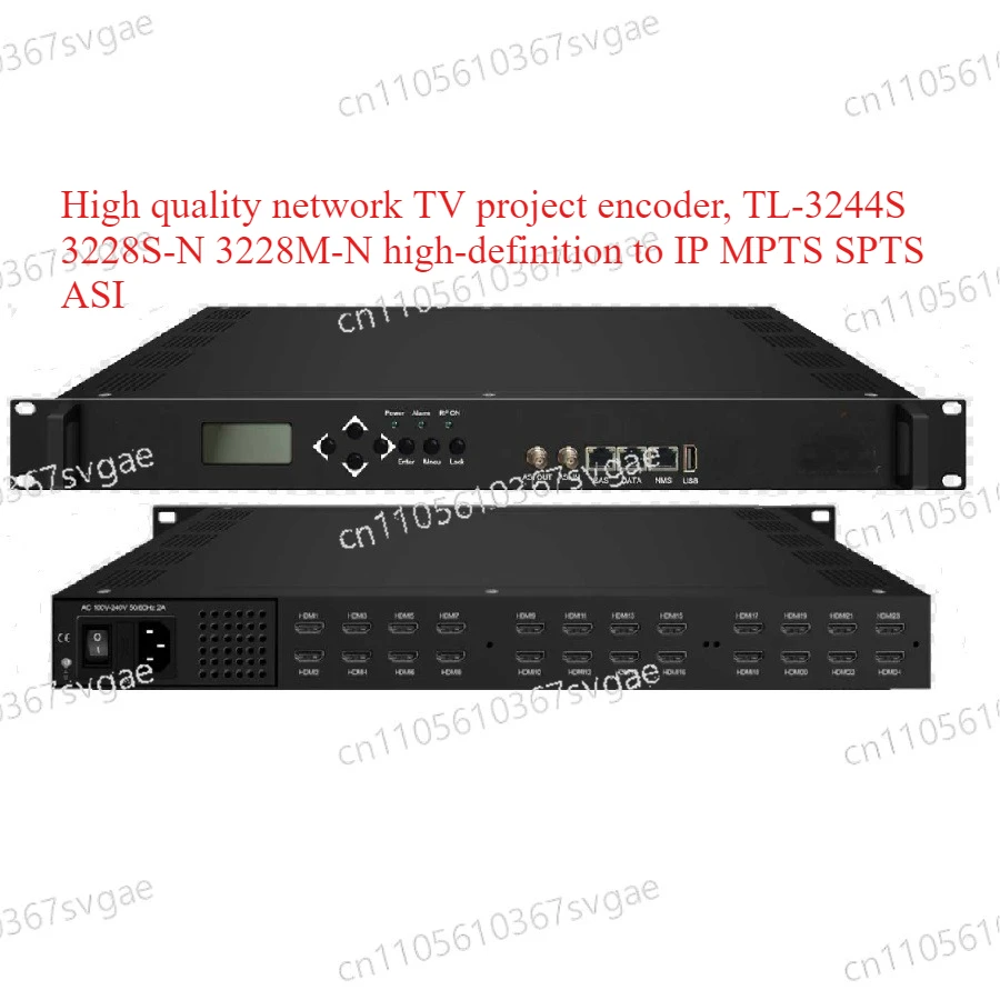 

Высококачественный сетевой кодер для ТВ-проектов, TL-3244S 3228S-N 3228M-N, преобразующий HD-сигнал в IP MPTS SPTS ASI