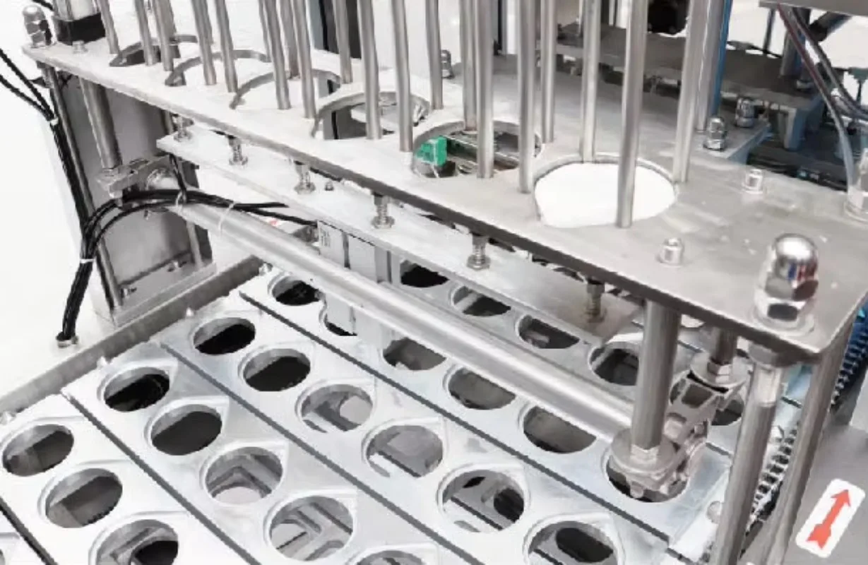 Automatic Yogurt Filling Sealing Machine Rotary Cup Filling and Sealing Machine Grace Flavor Yogurt Cup Filling Sealing Machine
