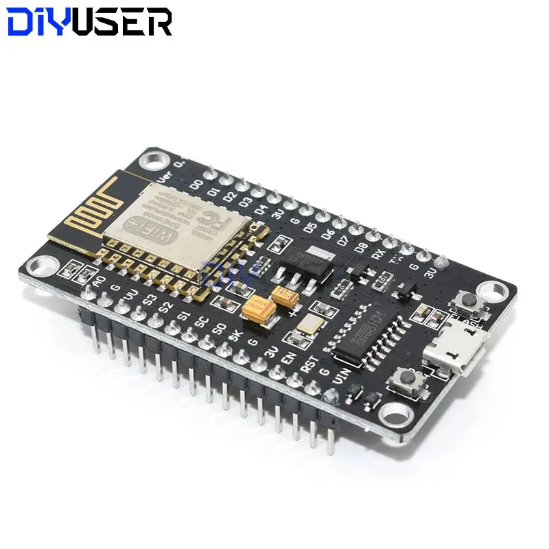 DIYUSER Wireless Module CH340 CP2102 NodeMcu V3 V2 Lua WIFI Internet of Things Development Board Based ESP8266 ESP-12E