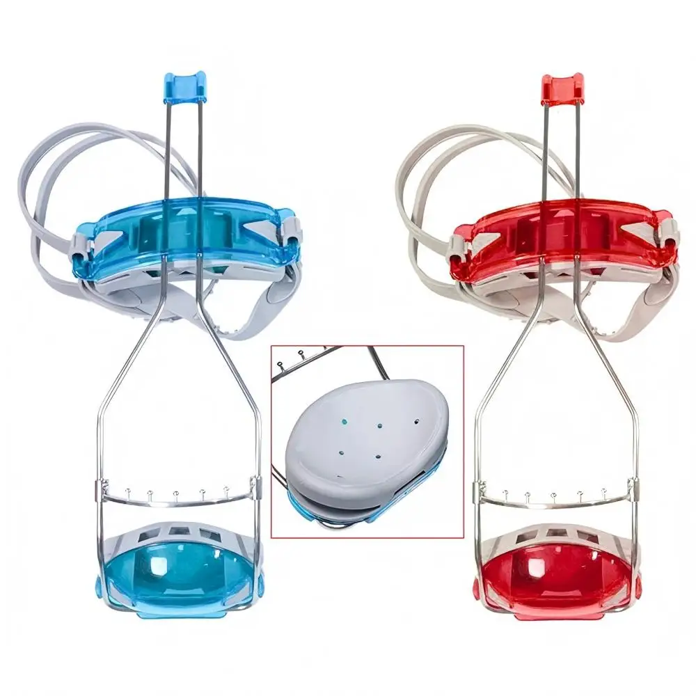 Orthodontic Face Mask with Headgear Adjustable Double Rod Protraction Appliance Combined Chin Cup Facebow System for Dental