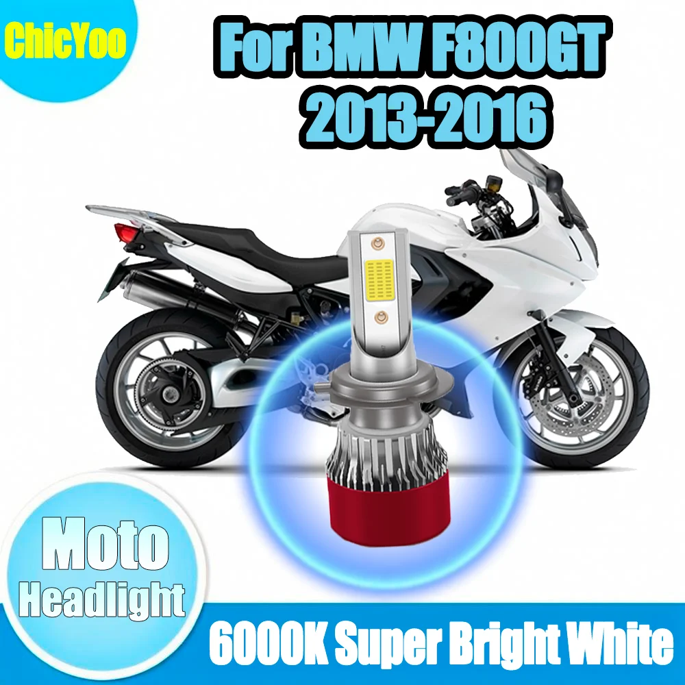 

1PCS Super Bright Motorcycle LED Headlight 6000K White Plug and Play Canbus No error High Power 12V 24V For BMW F800GT 2013-2016