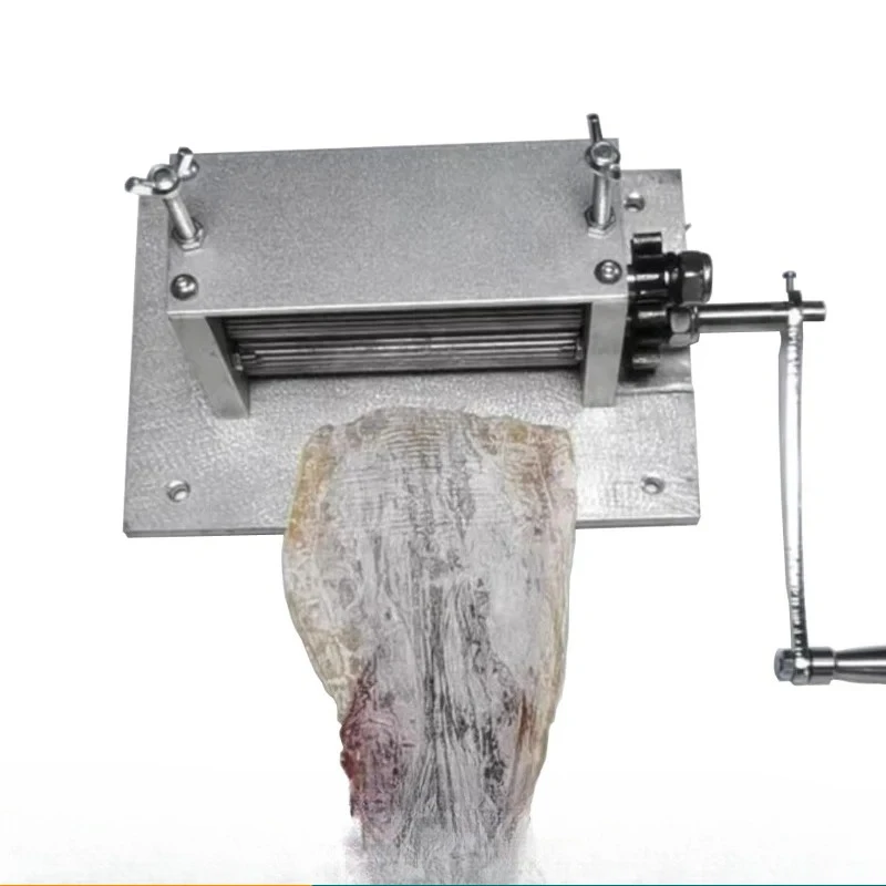 2026NewDry Squid Fish Press Machine Stainless Steel Seafood Press Looser Machine Manual Operation Dry Squid Press Looser Machine
