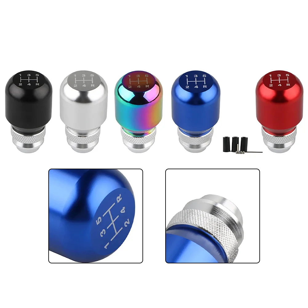 

Car Gear Lever For Speed Changing Box Aluminum Alloy Car Gear Shift Knob With Retractable Adjustable Manual Shifter Lever