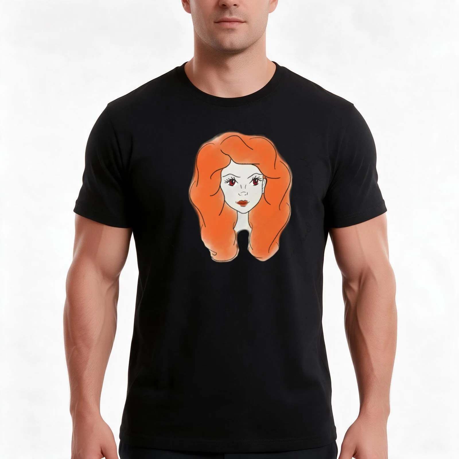 Twilight- Victoria T-Shirt, Summer Casual Cotton Tee, Oversized Streetwear Tops, Vintage Graphic Print, Loose Fit Short Sleeve