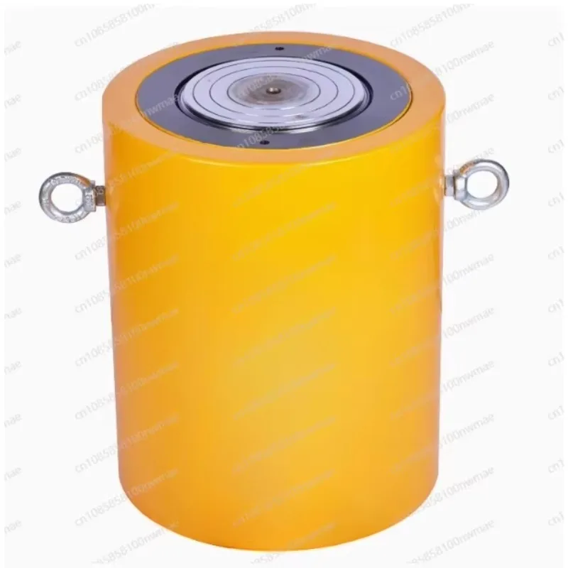 Separate hydraulic jack with flange on the middle and bottom, long stroke customization plus flange equipment, press Yuli