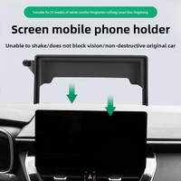 Universal Car Phone Holder Base For Toyota Camry Lexus Landa Lingfeng Screen Version Adjustable Car Mount Holder For Mobile Phon