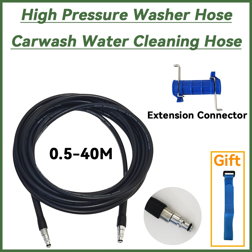 High Pressure Washer Pipe With Connector Water Cleaning Hose High Pressure Washer Extension Hose for Patriot Daewoo