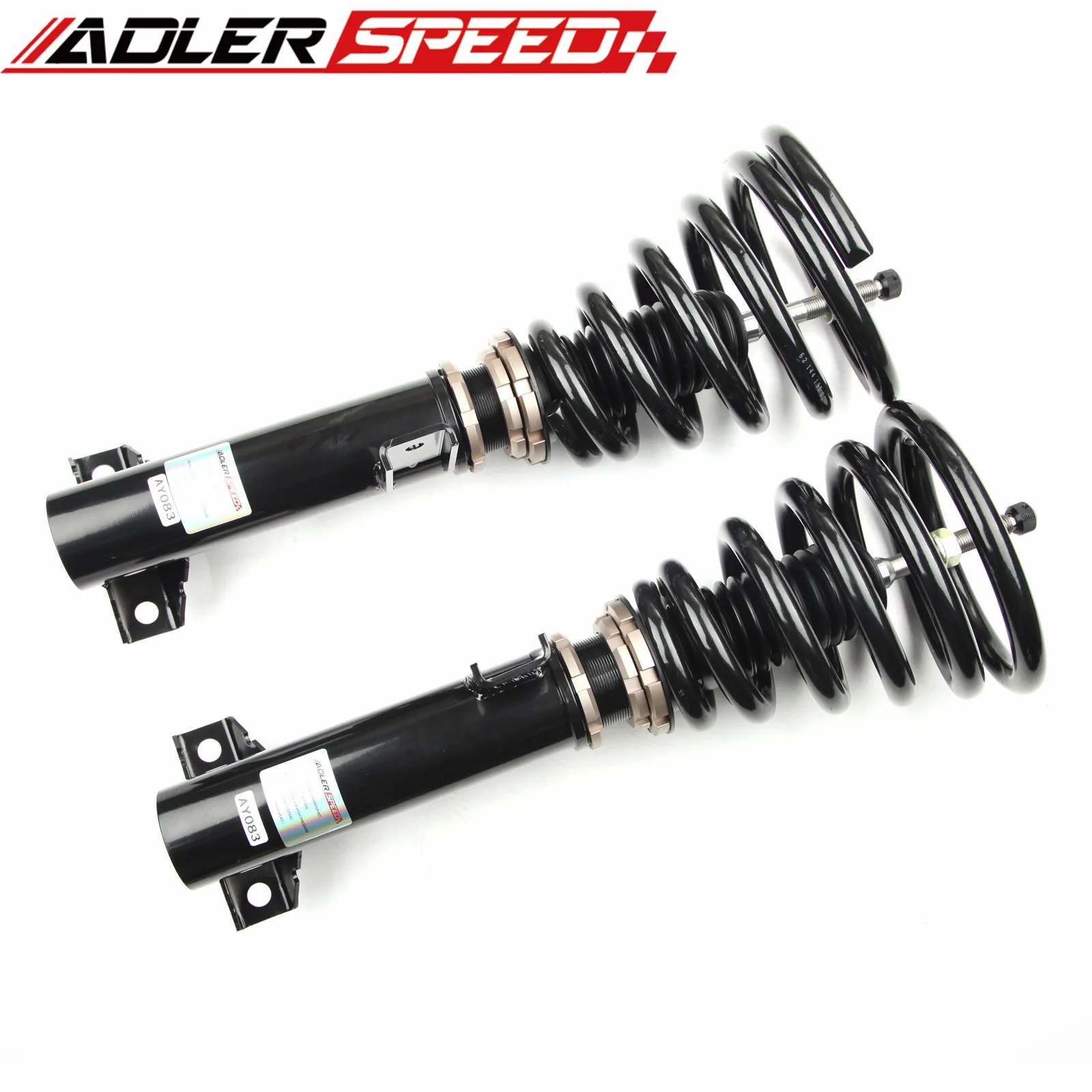 ADLERSPEED 32 Level Mono Tube Coilovers Lowering Kit For Mercedes-Benz C-Class Sedan RWD (W203) 2001-07