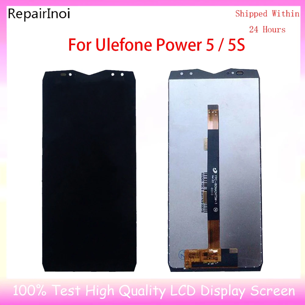 High Quality LCD Display For Ulefone Power 5 5S Armor 13 14 Pro LCD Display Touch Screen Digitizer Assembly Replacement Part