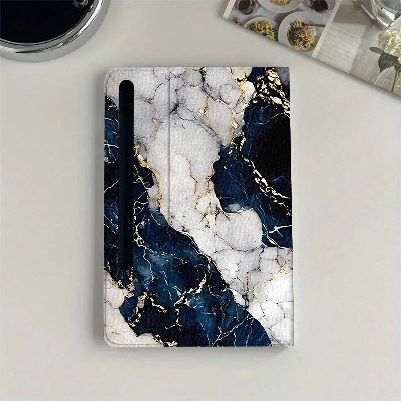 Creative texture marble Cool For Samsung Galaxy Tab S7 S8 S9 S10 11 12.4 13.1 FE Plus Lite Inch Cover Tablet Case
