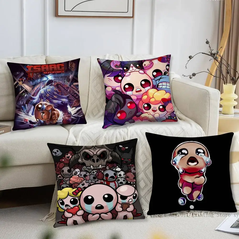 The Binding Of Isaac Classic Movie Pillow Case Fashion Square Pillowcase Bedroom Sofa Room Ins Decoration Leisure