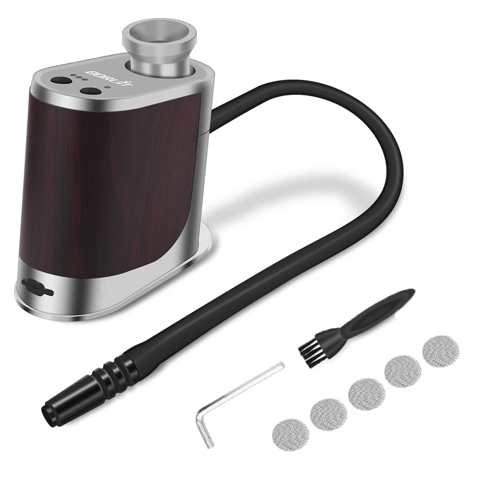 

Smoke Infuser Cuisine Portable Molecular Machine Bar Cold Smoke Generator Meat Burn Cooking Smoking Gun for BBQ