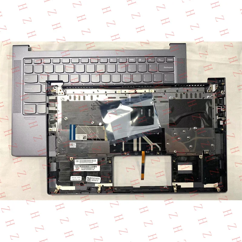P+ Handauflage & Tastatur Licht for Lenovo Yoga Slim 7-14IIL05 7-14ARE05 7-14ITL05