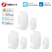 Zigbee Door Window Sensor Smart Home Door Open Closed Detector For eWeLink APP Control Works With Alexa Google Home Zigbee2MQTT