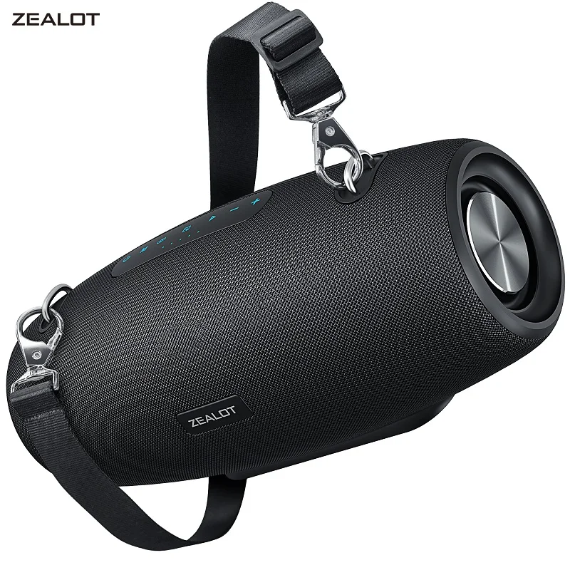 ZEALOT-S67 60W Tragbarer Bluetooth-Lautsprecher Outdoor-Party-Lautsprecher Großer Lautsprecher mit Hervorragender Bassleistung HiFi-Lautsprecher