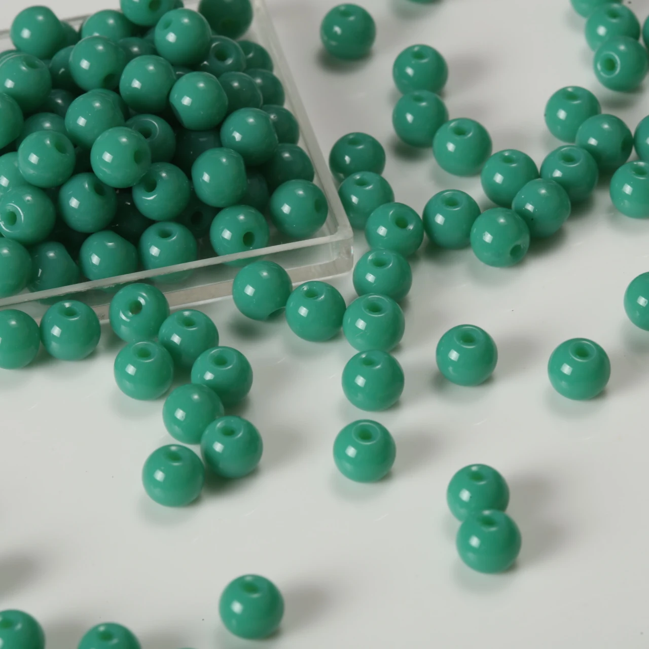 1500/3000Pcs Color Glass Beads Round Loose Beads for DIY Bracelet Earrings Jewelry Making Accessories Bulk Wholesale ﻿