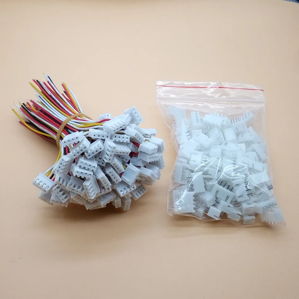 10Sets XH2.54 mm Pitch 2Pin 3Pin 4Pin 5/6/7/8/9/10 Pin Single-Head Wire To Board Connector 10/20/30cm 26AWG With Socket 2.54mm