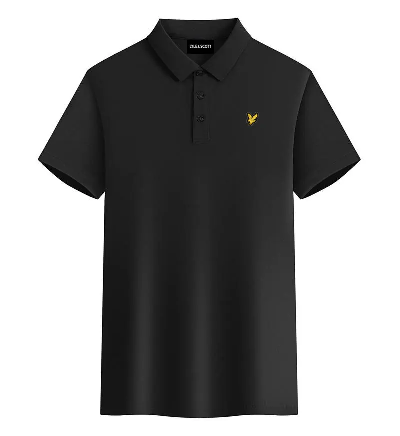 2025 Summer Brand Top Short sleeve men's women's  Cotton LYLE T-shirt polo Eagle Logo Embroidery Leisure Business Sports dress - Image 6