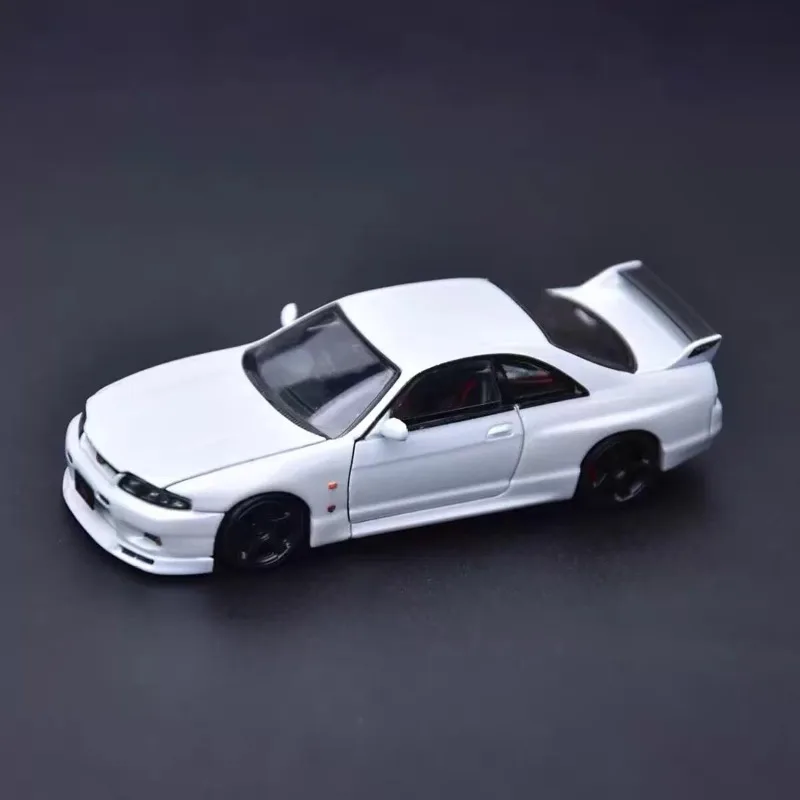 In Stock 1:64 gtr r33 Alloy Car Model Die-Cast Static Car Model Creative Decoration Item Holiday Gift