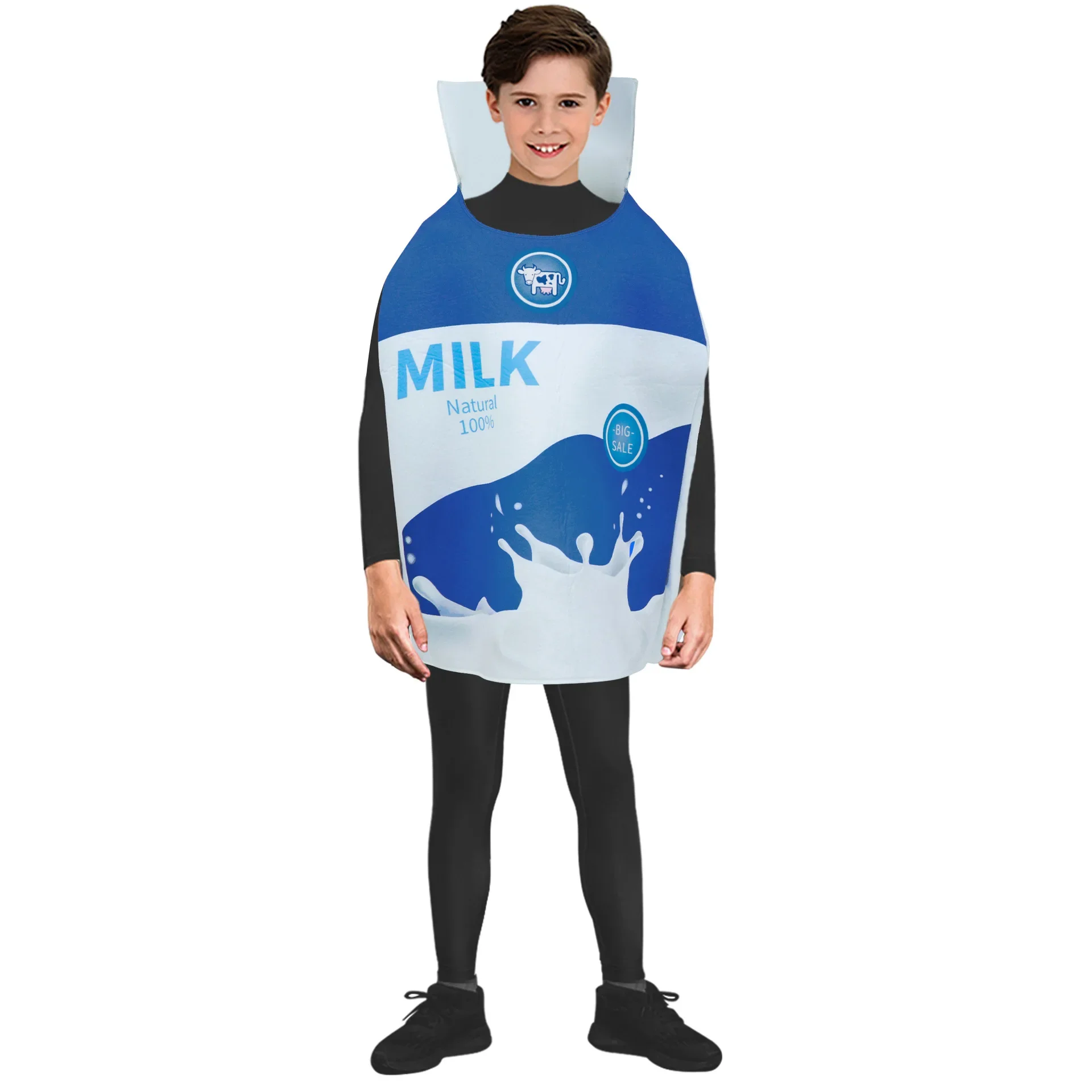 Carnival Party Cosplay Milk Costume For Adult And Children Party Cosplay Props