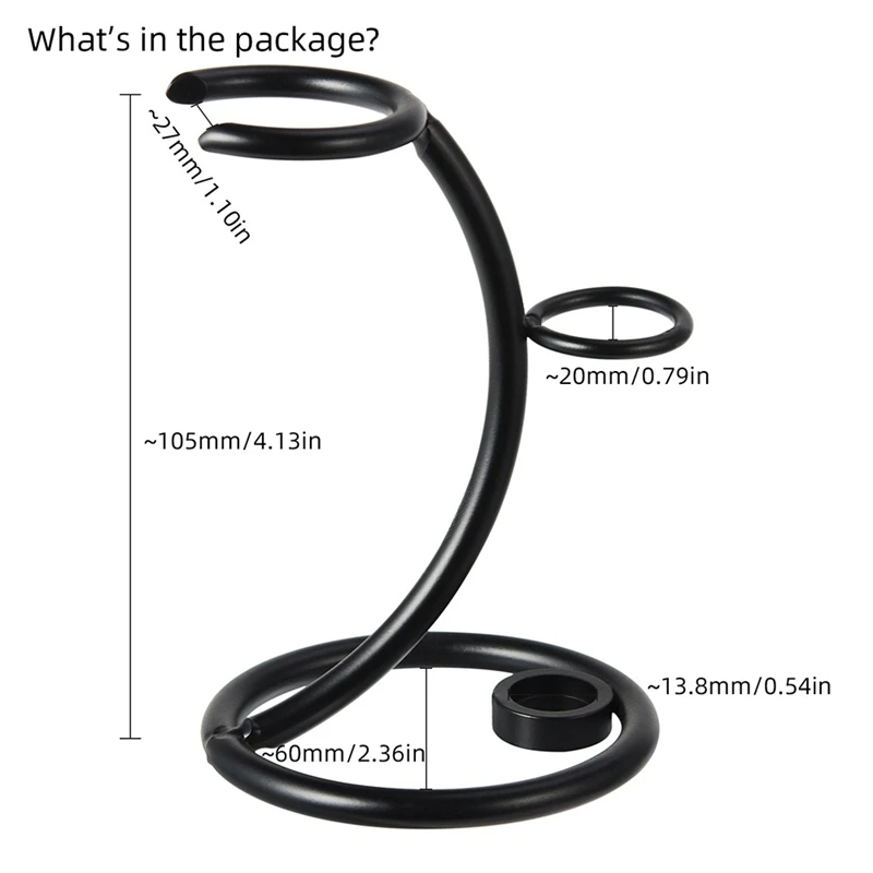 AD-1 قطعة 2 In1 الرجال أداة الحلاقة حامل منحني فرشاة الحلاقة دليل الحلاقة حامل أصحاب اللحية الملحقات