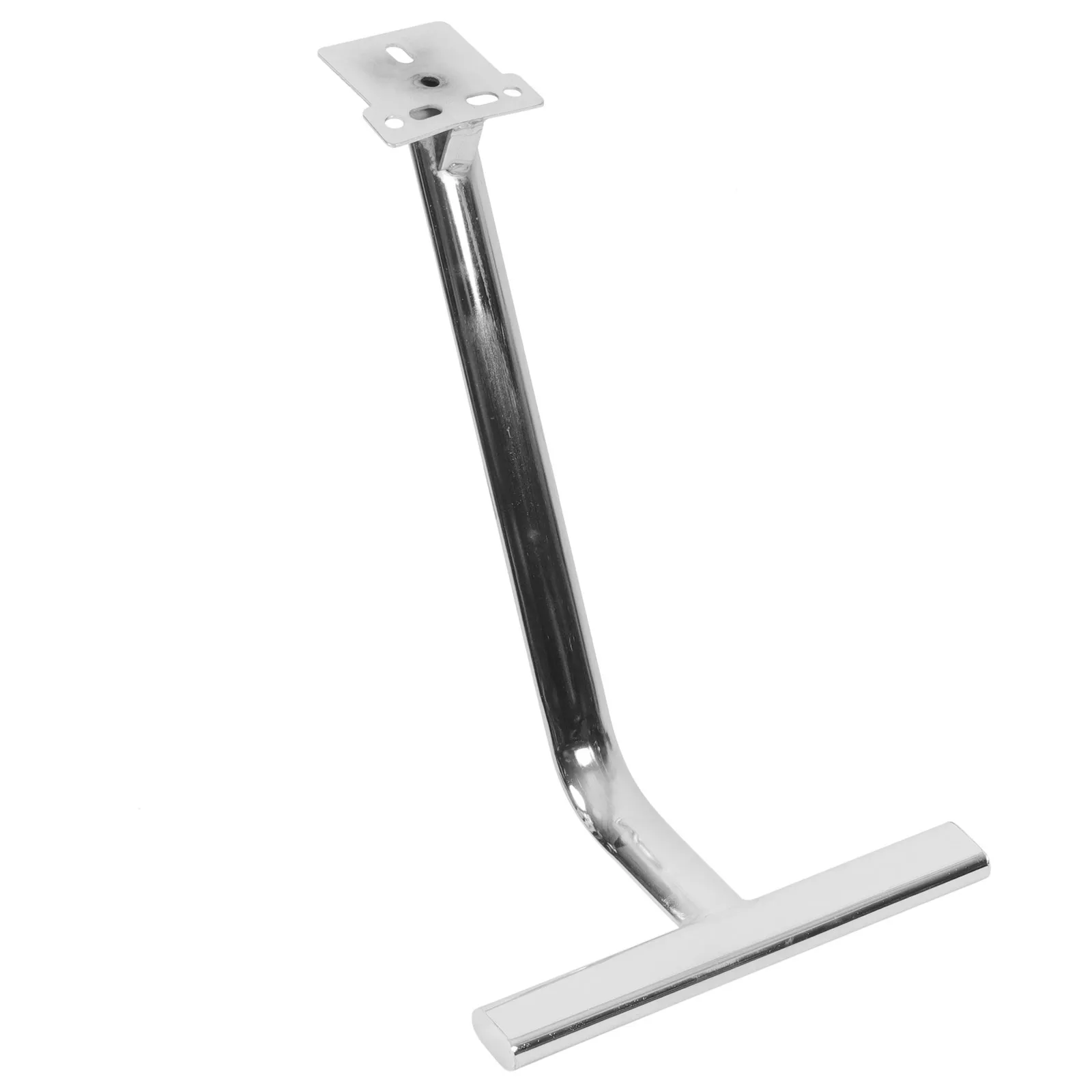 Sandaran Kaki Kursi Salon Pengganti Besi Tahan Lama Untuk Kursi Tukang Cukur Pedal Kokoh Universal Sandaran Kaki Nyaman Alas Kaki Stabil