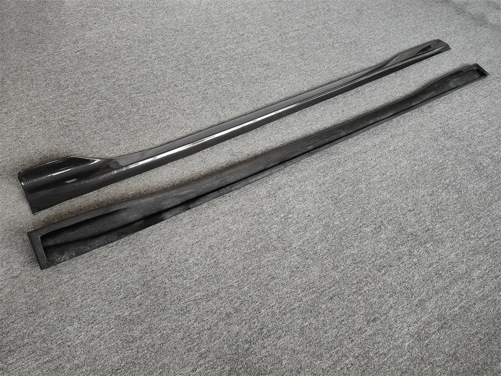 For Maserati Ghibli High-quality Carbon Fiber AP Style Side Skirt Extension Body Kit