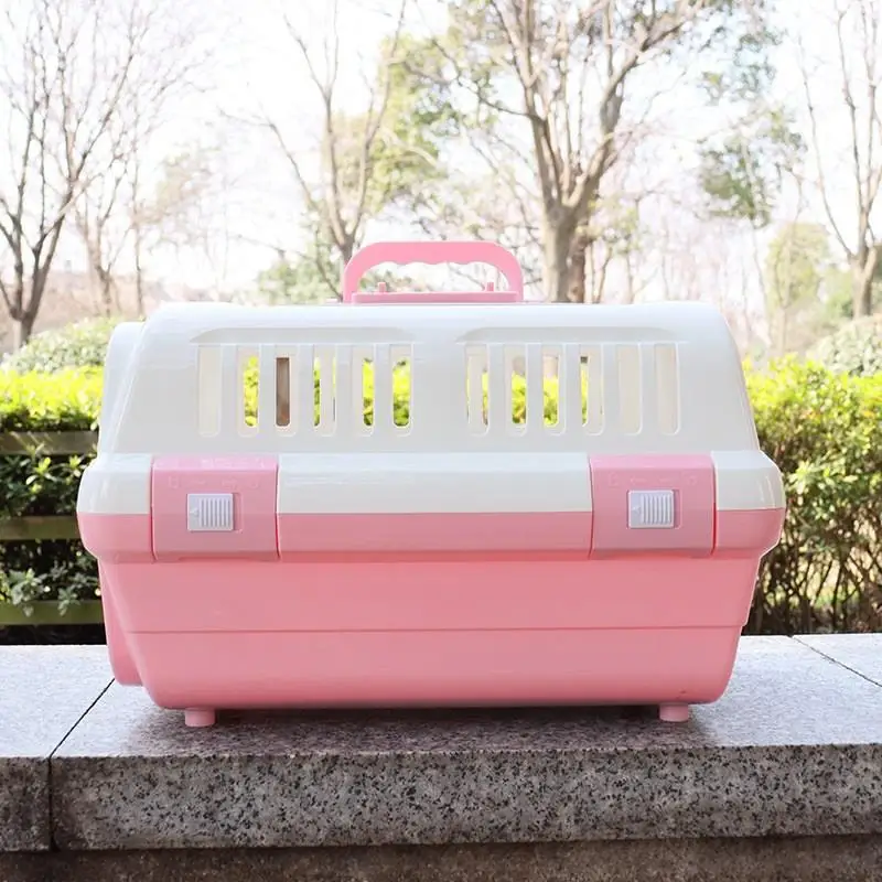 Pet Aviation Box Car Pet Cat Dog Checked On The Plane Air Transport Box Dog Cat Cage Portable Travel Super Large