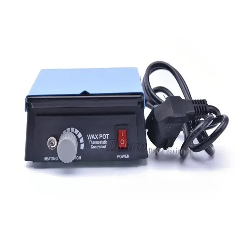 تعزيز كبير معدات مختبر الأسنان الشمع الرقمي وعاء التدفئة 3 ثلاثي فتحة البارافين التناظرية Melter الشمع الحرارة أداة طبيب الأسنان