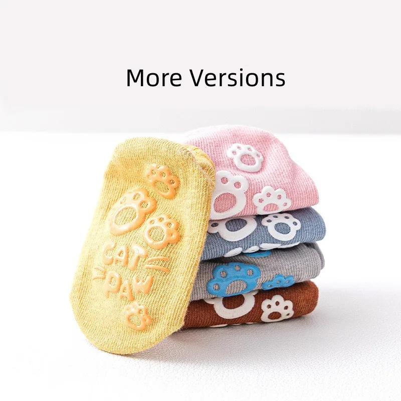 Baby First Walking Toddler Shoes Anti Slip Socks Newborn Warm Crib Floor Comfortable Foot Girl Boy Cute Kids Slipper