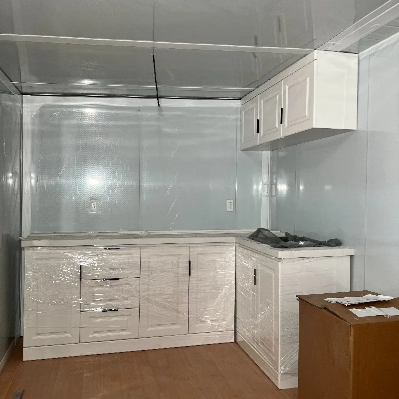 Factory Container House Mobile Folding House Garden Room Double Wing Prefabricated Container House Luxury Mobile Home for Spain
