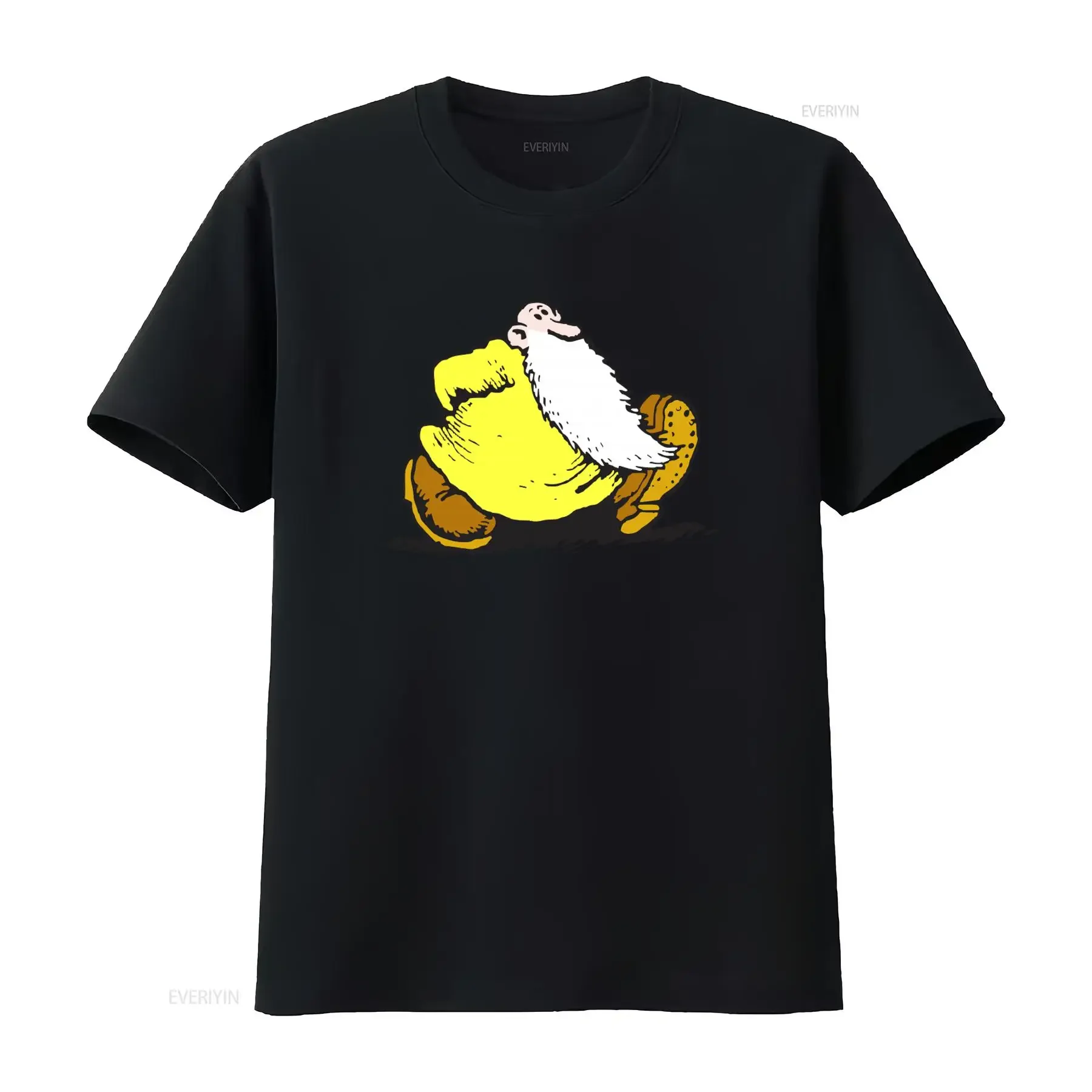 Camiseta Mr Natural Natch Walking Robert Crumb RCrumb Comics con estampado único, estilo casual vintage lavado