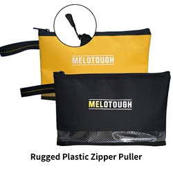 MELOTOUGH-멀티 툴 파우치, 작은 툴 백, 지퍼 백, 지퍼 파우치, 튼튼한 보관 정리 토트 백, 2 팩