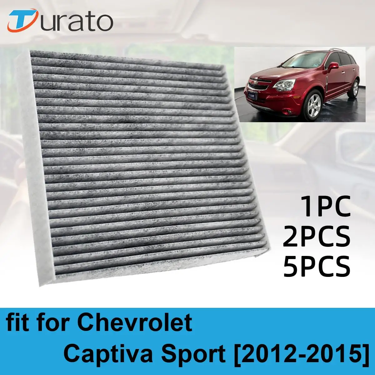 Car Cabin Air Filter Pollen Auto Climate Control Gases Replace Accessories Pollen For Chevrolet Captiva Sport 2012-2015 CF11819