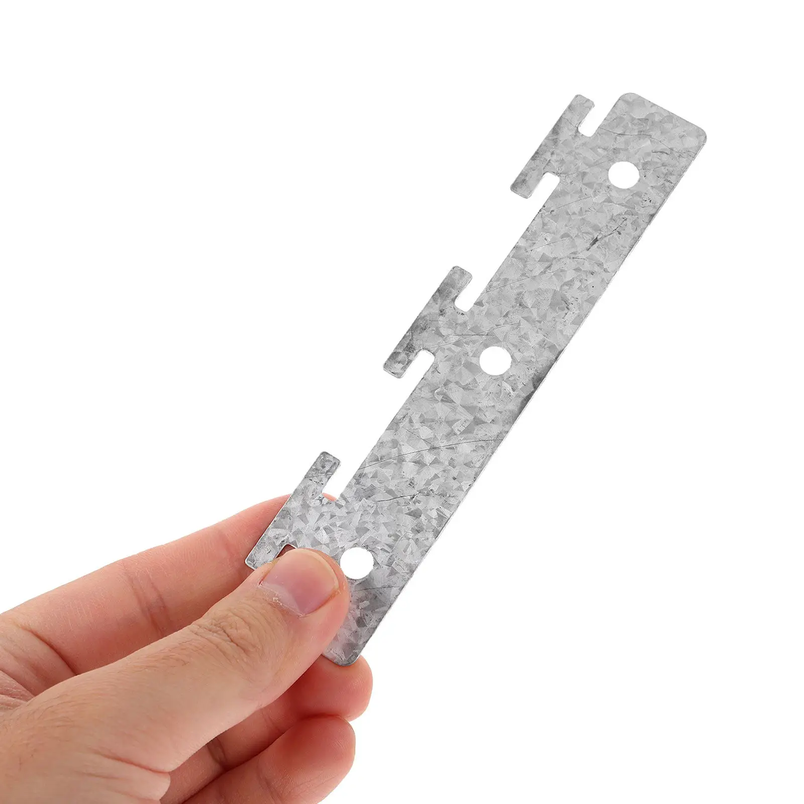 5Pcs Universal Strip Curtain Mounting Bracket Plastic High Strength Easy Install Hardware for Doors Windows Commercial