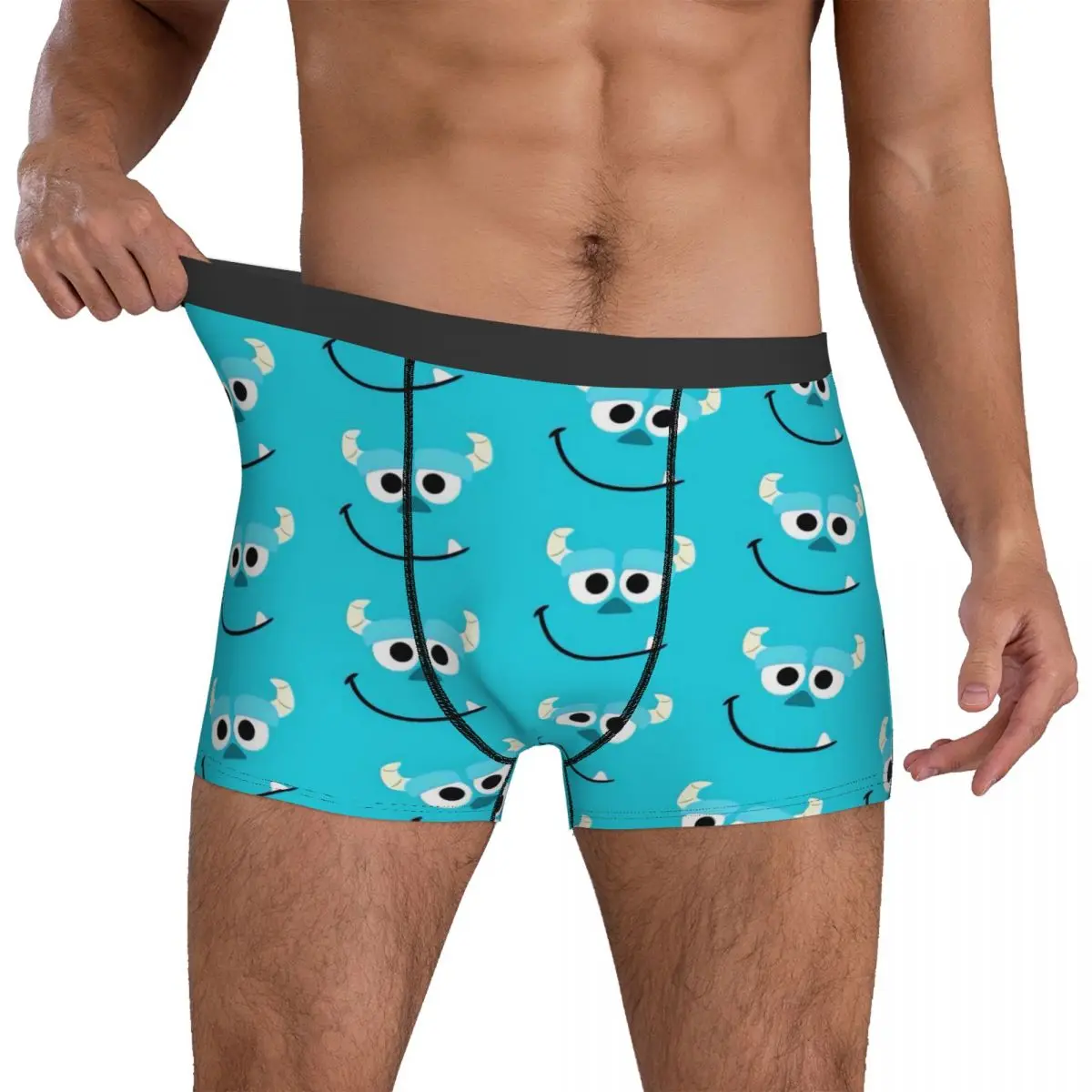 

Monsters Inc Sulley Face Underwear Print Boxer Shorts Hot Sale Man Panties Comfortable Shorts Briefs Birthday Present
