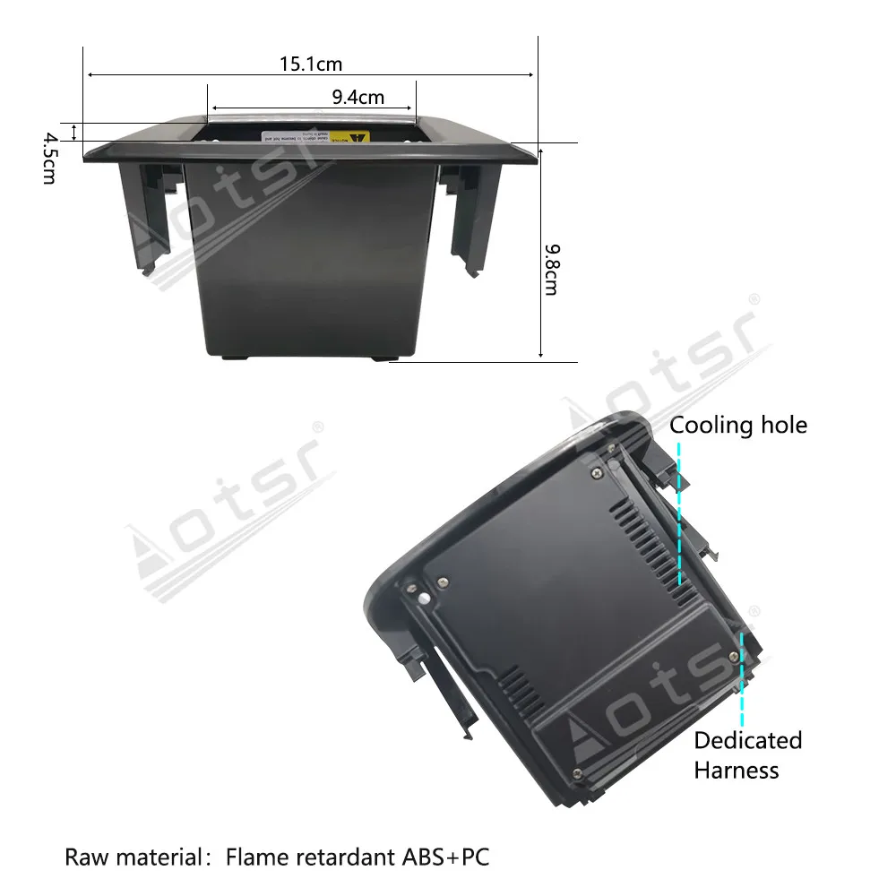 

2025 New Product For Porsche Cayenne 2018-2020 Center Console Accessories wireless Charger Pad Car Smart Upgrade Module