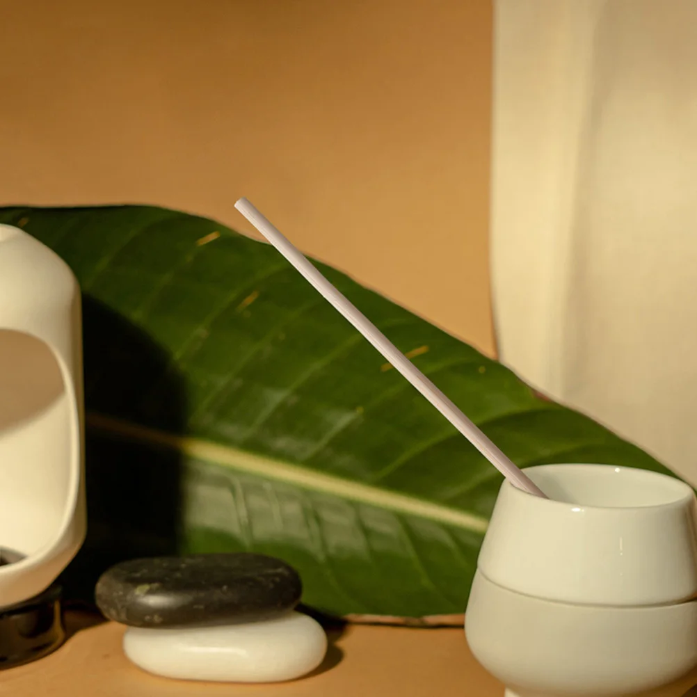 

200Pcs Aroma Diffuser Sticks Essential Oil Replacement Volatile Rods for Home Office Bathroom Rattan Fragrance