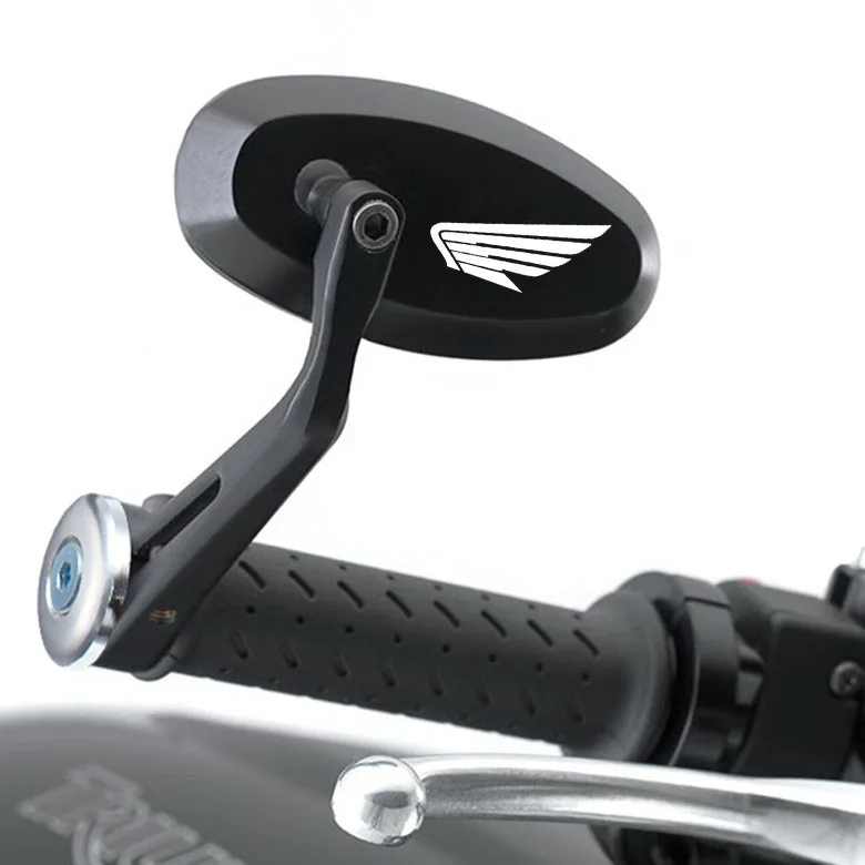 لهوندا CBR 600 400 900 650 150 125 300 500 929 954 1000 250 R/RR/F/XX دراجة نارية المقود نهاية الجانب مرآة #6