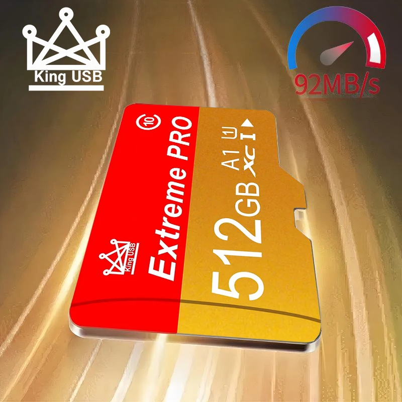 Durable Memory Card 256GB Micro TF SD Card 128GB SD Cards 64GB TF Cards 32GB Class 10 A2 for Desktop/Drone/Gaming Console