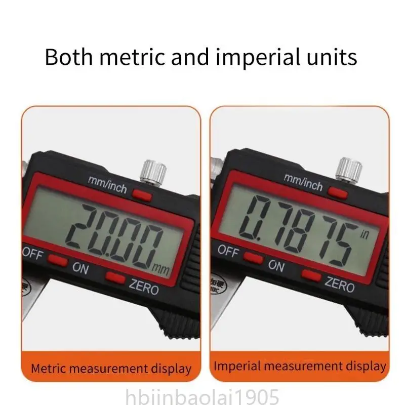 

E74E Точное измерение глубины девственного отверстия цифрового дисплея с показаниями метрики и дюйма